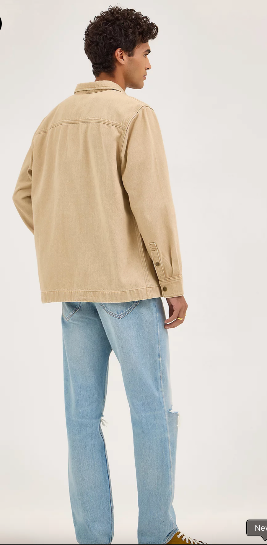 MEN'S DOUBLE POCKET SNAP FRONT OVERSHIRT