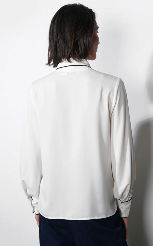 Shai Tie Neck Blouse