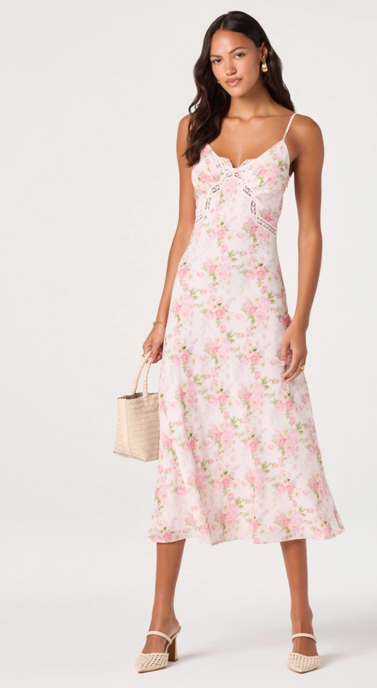 Liran Floral Midi Dress