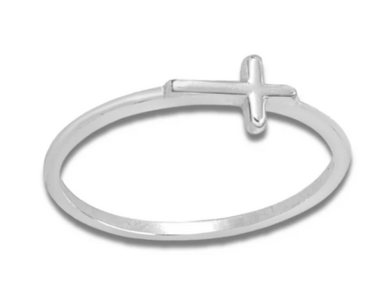 Sideways Cross Ring