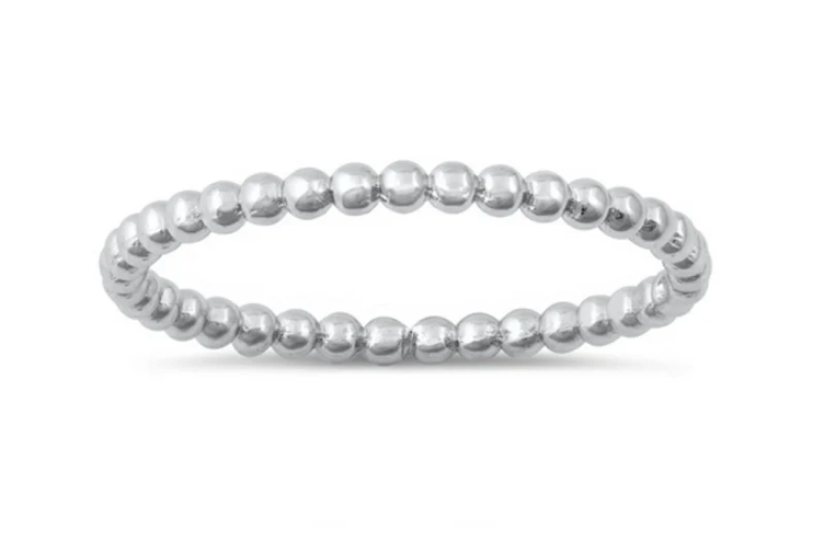 Tiny Dots High Polished Ring