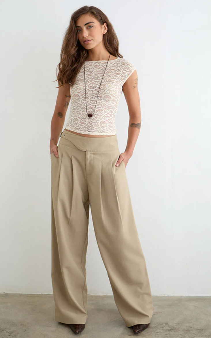 Berdine Wide Leg Trouser