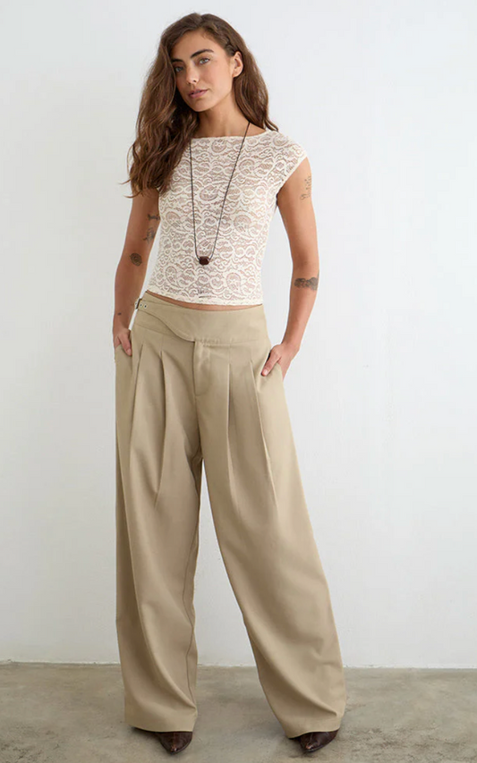 Berdine Wide Leg Trouser