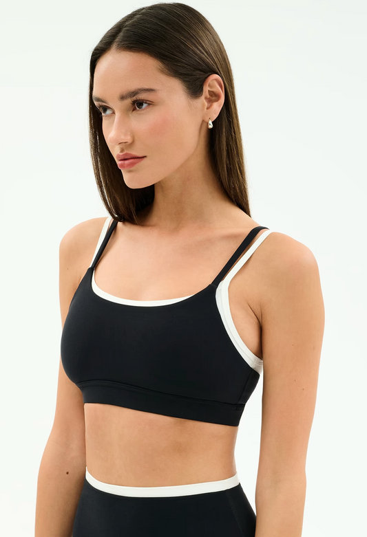ELLIAH BRA BLACK/White