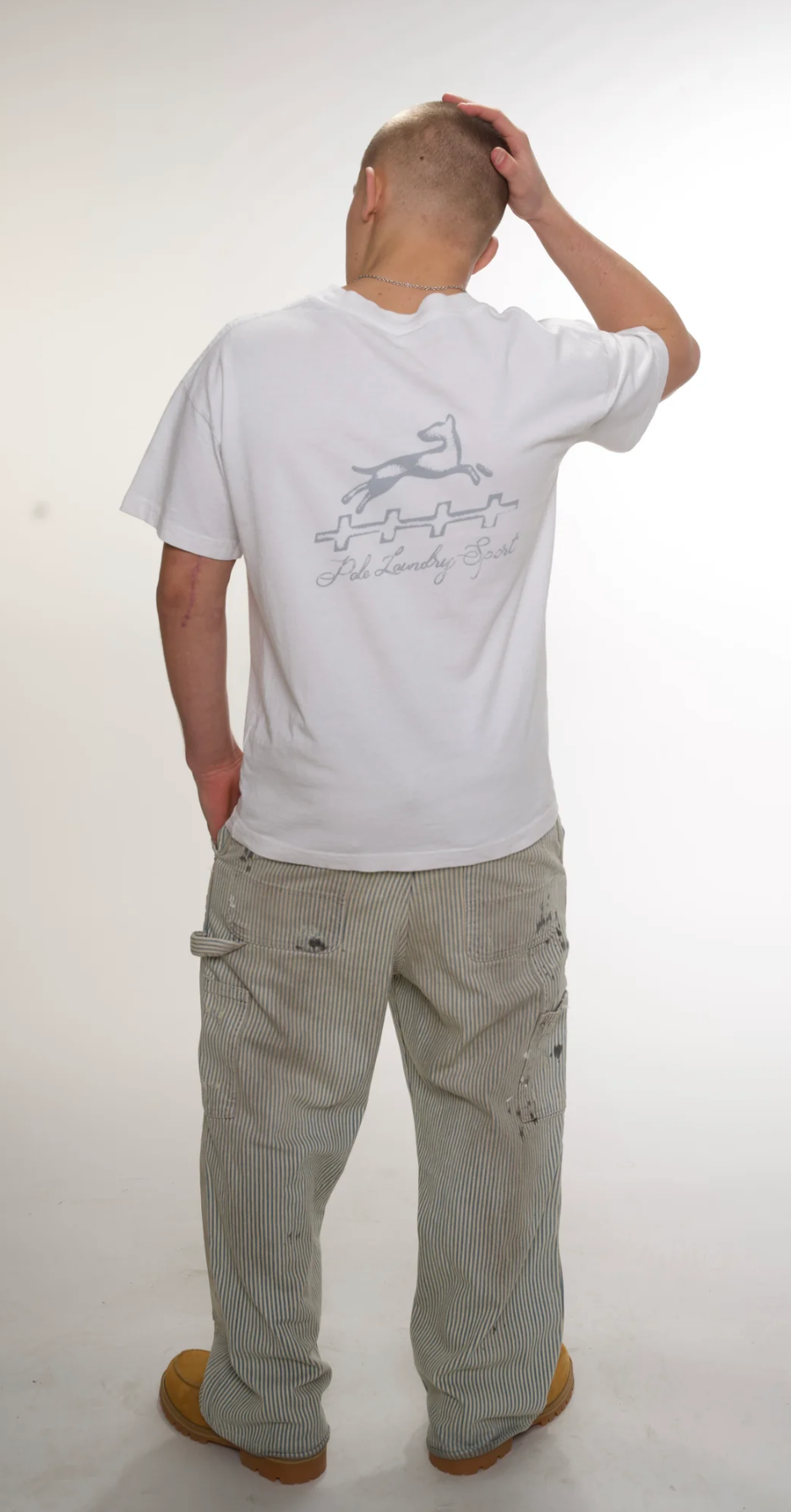 Backyard Sport Tee - White