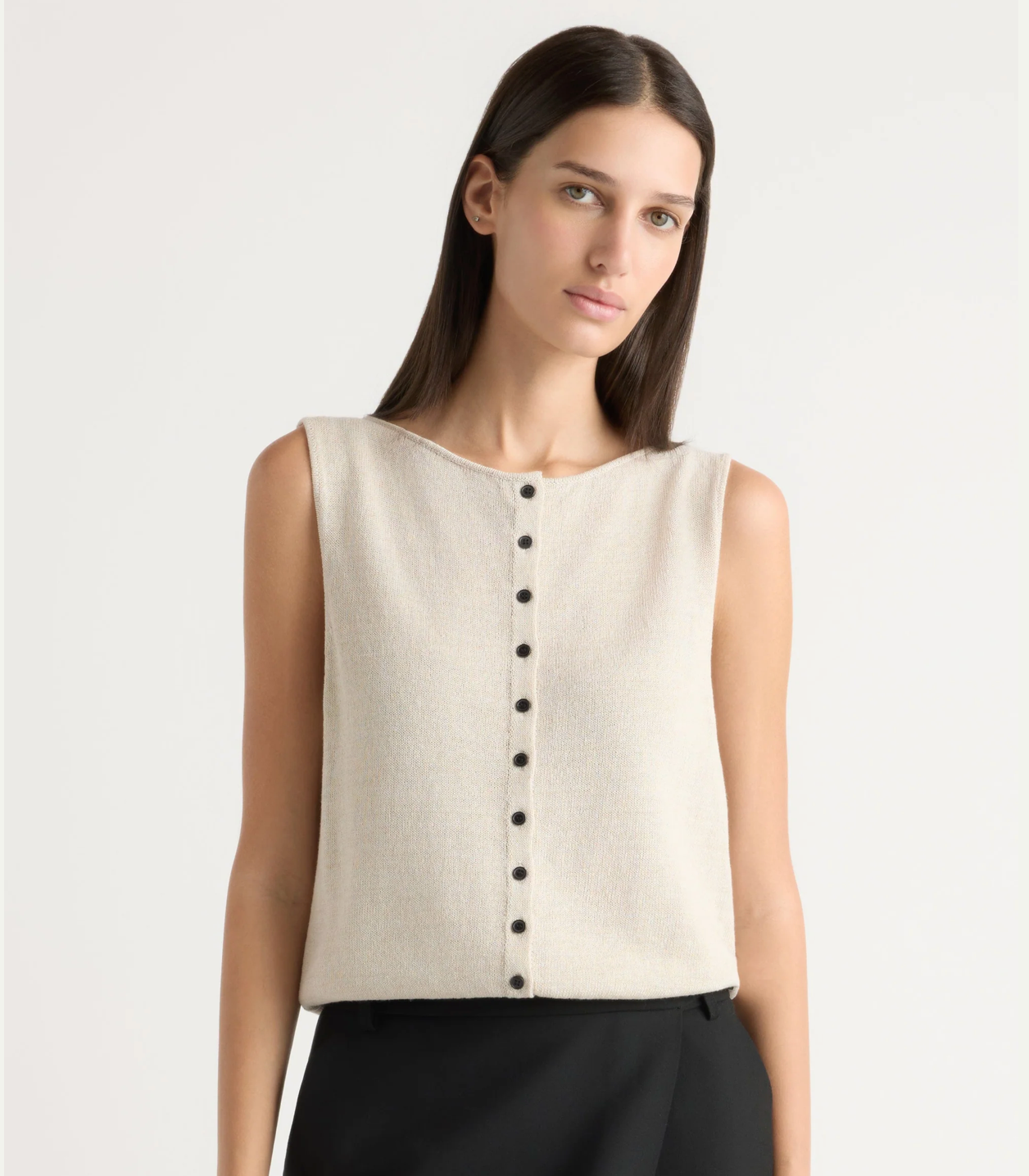 Elith Button Knit Vest