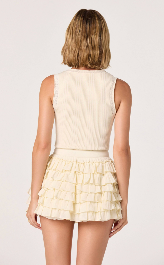 Ever Pointelle Knit Tank