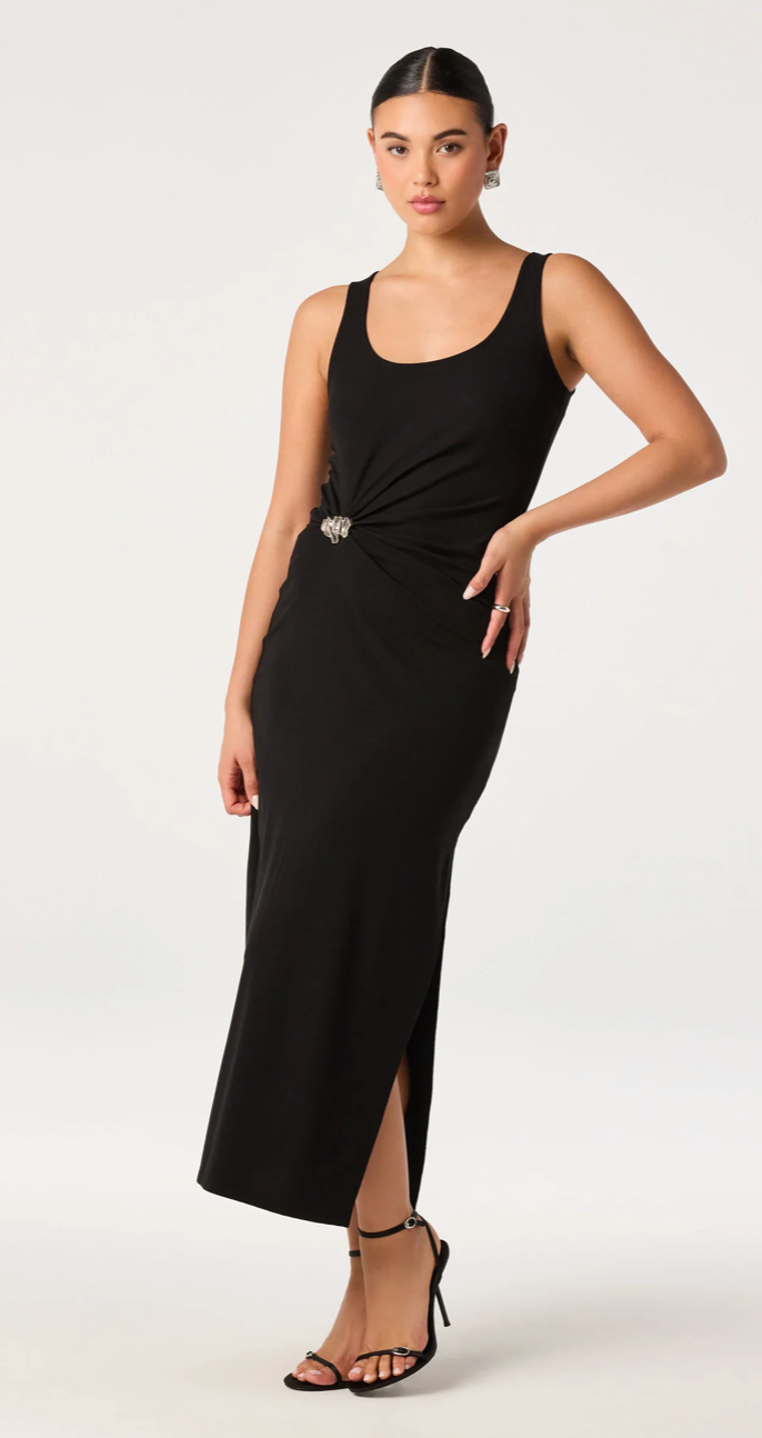 Beckah Embellished Midi Dress