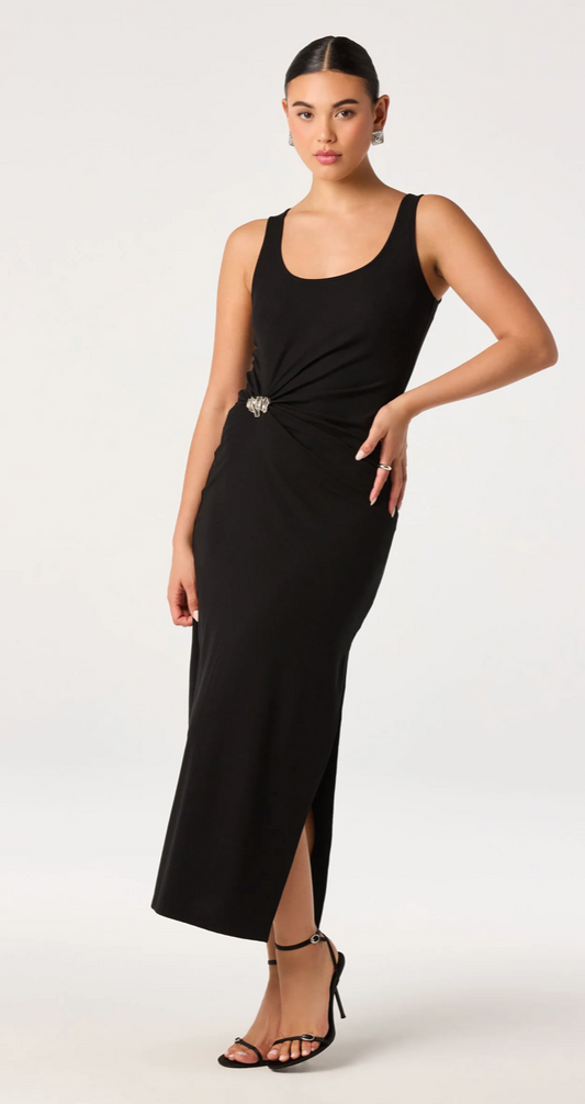 Beckah Embellished Midi Dress