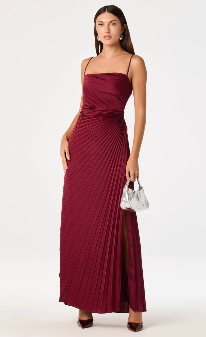 Paulette Satin Slip Dress