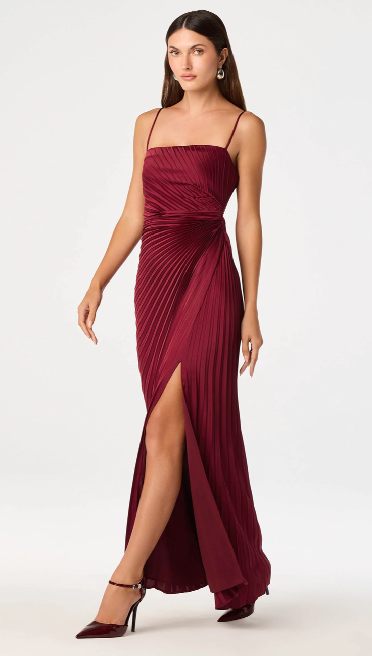Paulette Satin Slip Dress