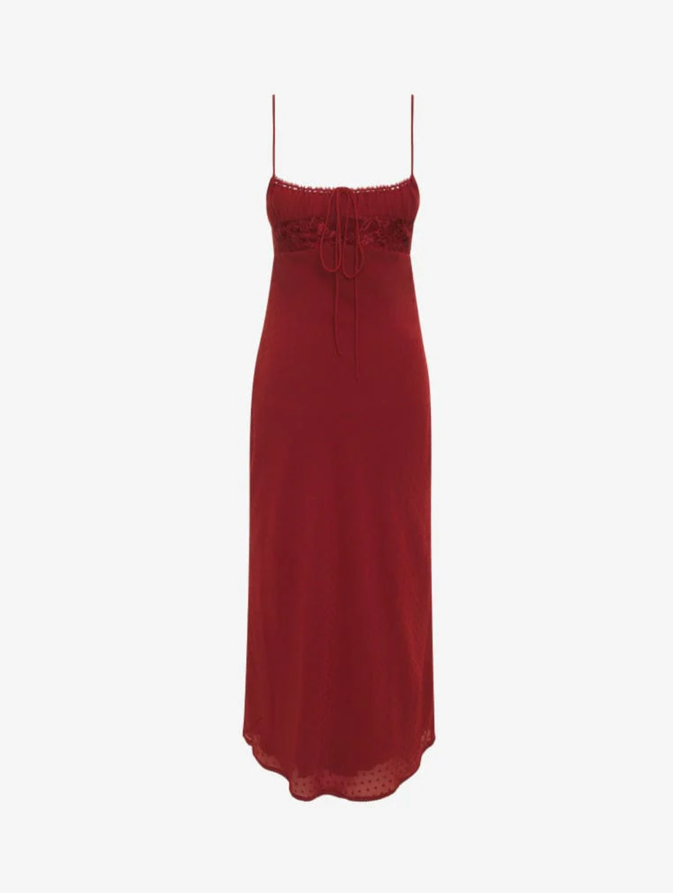 Midsummer Midi Dress-Crimson