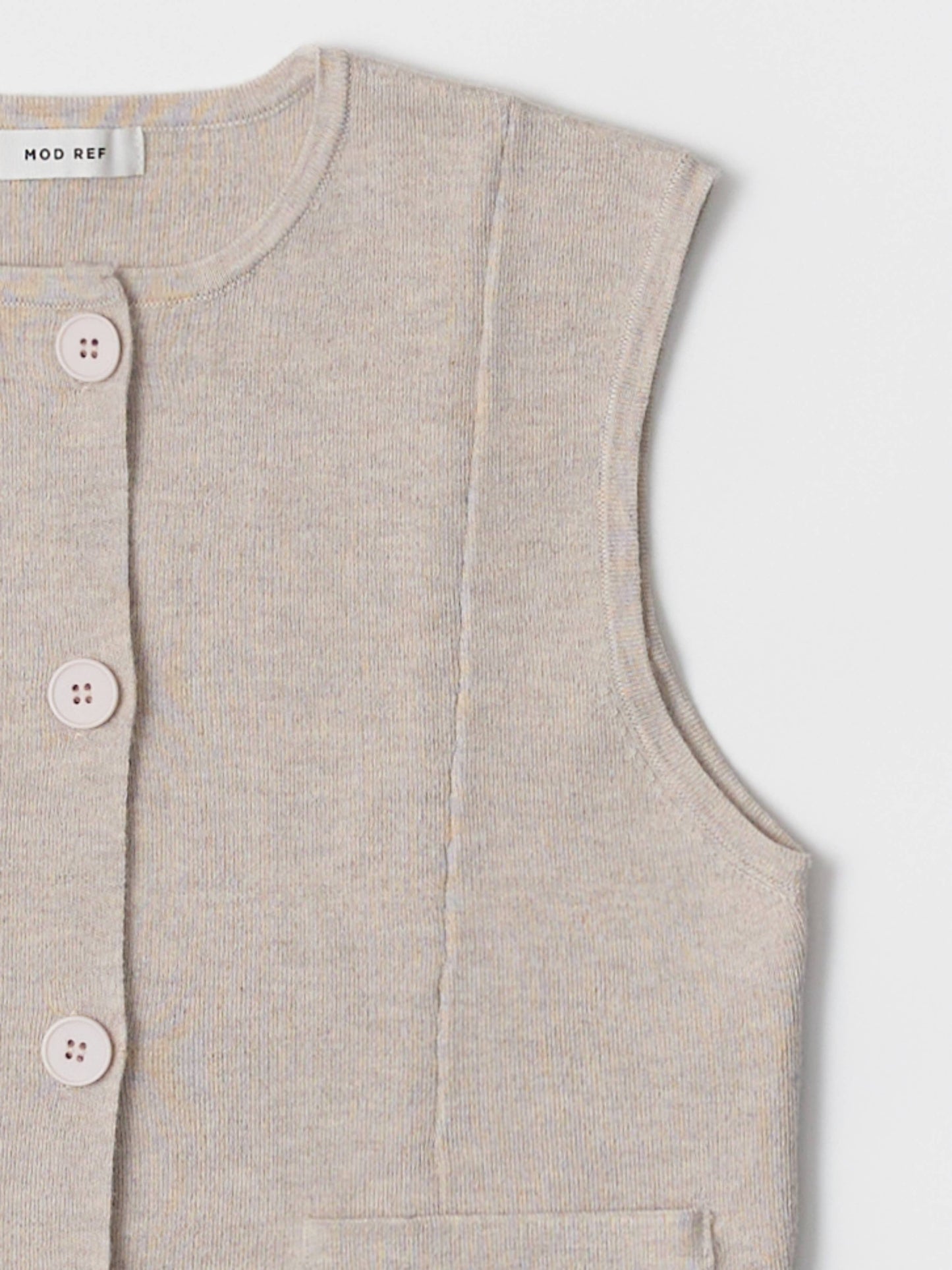 The Karla Vest | Button-Down Sweatar Vest