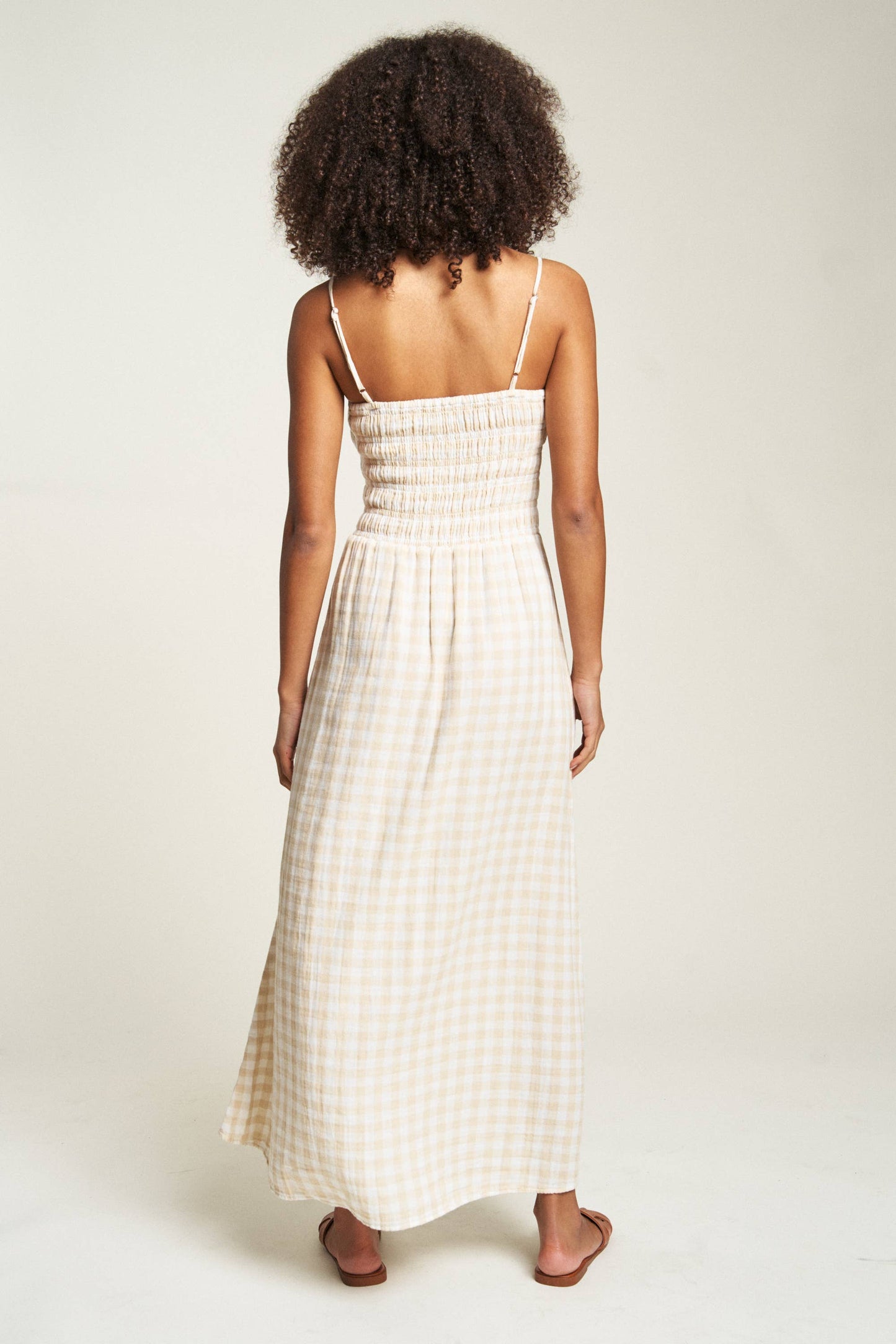 Maybrook Maxi Dress Vichy Check