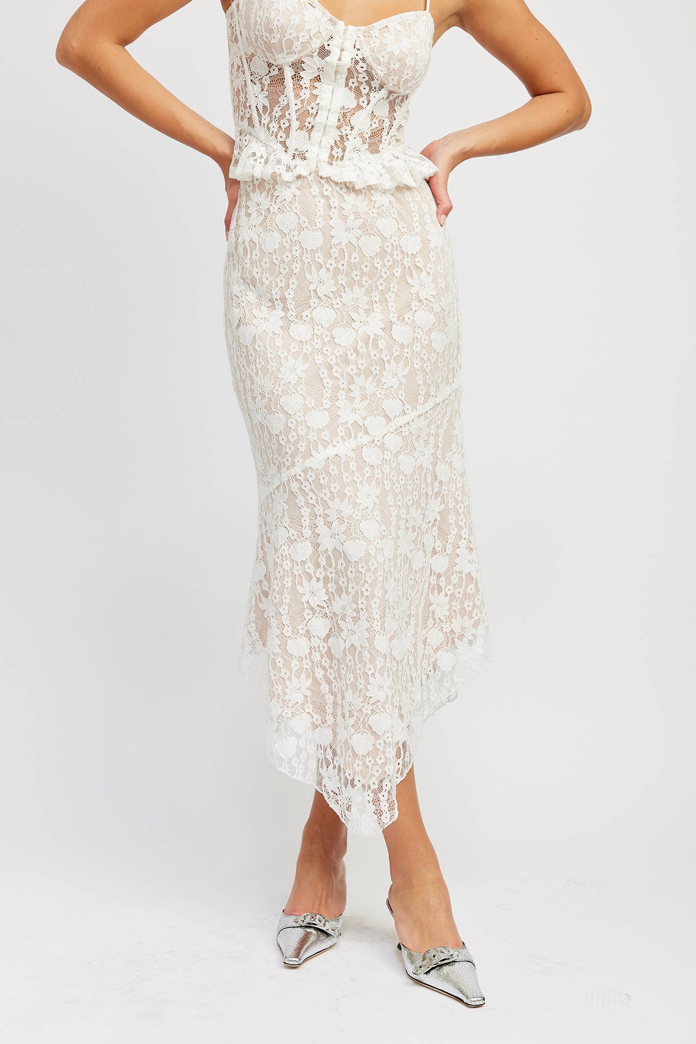 LACE MAXI SKIRT