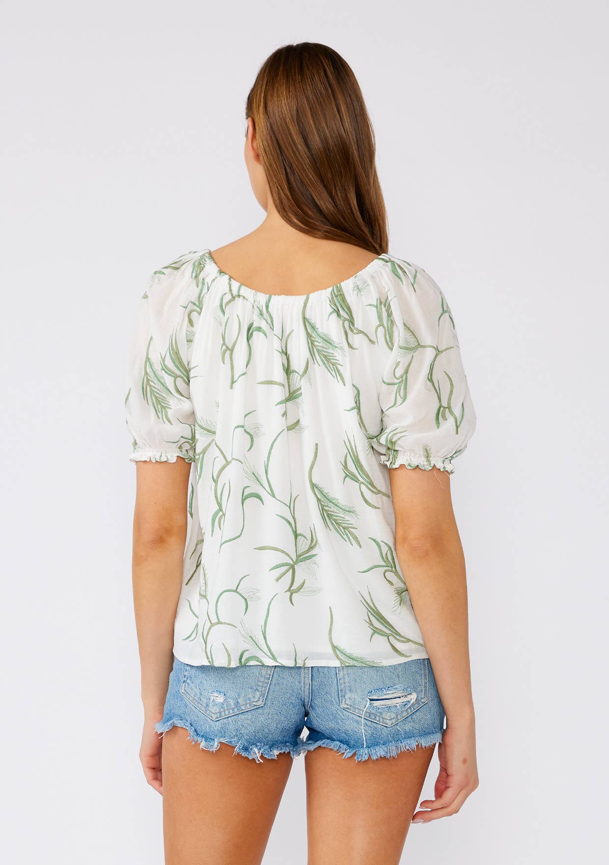 Scoop Neck Blouse