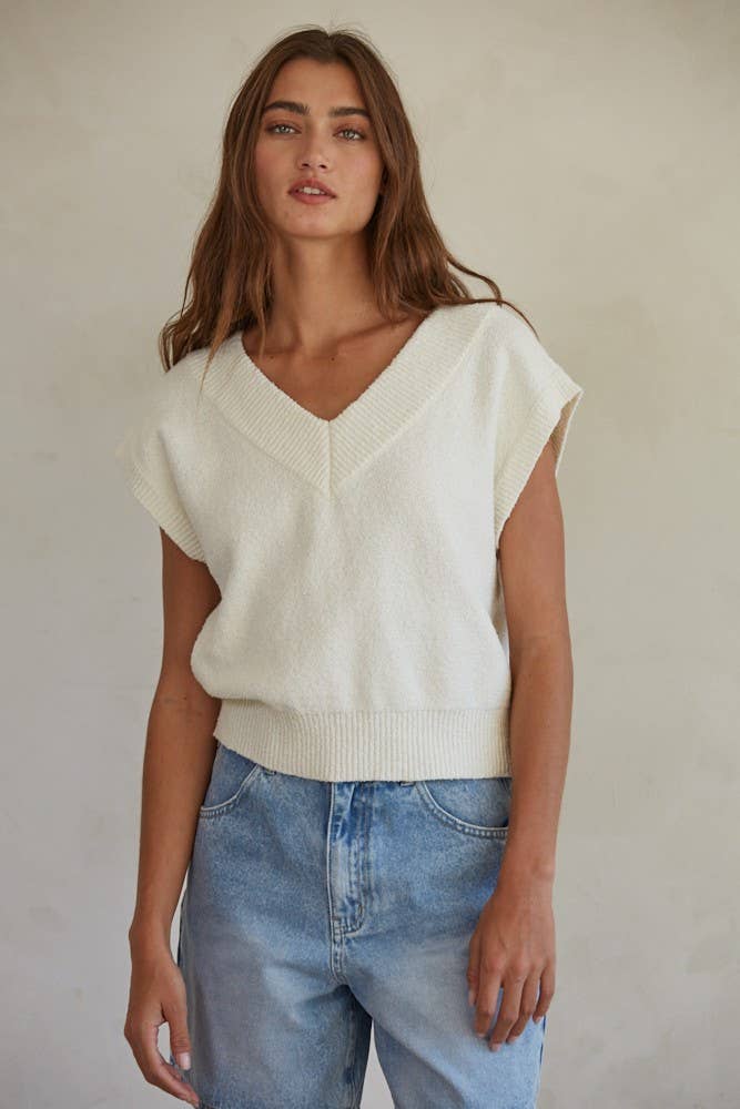 Sleeveless Vest Top