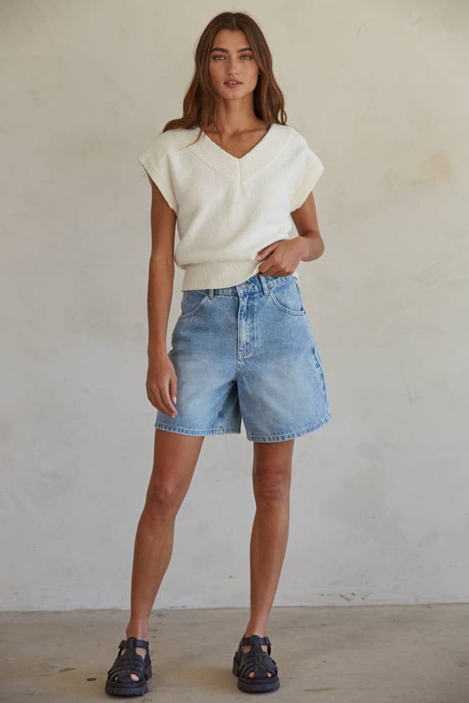 Sleeveless Vest Top