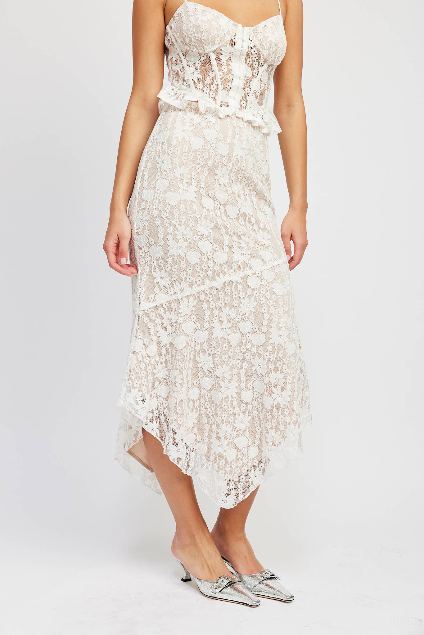 LACE MAXI SKIRT