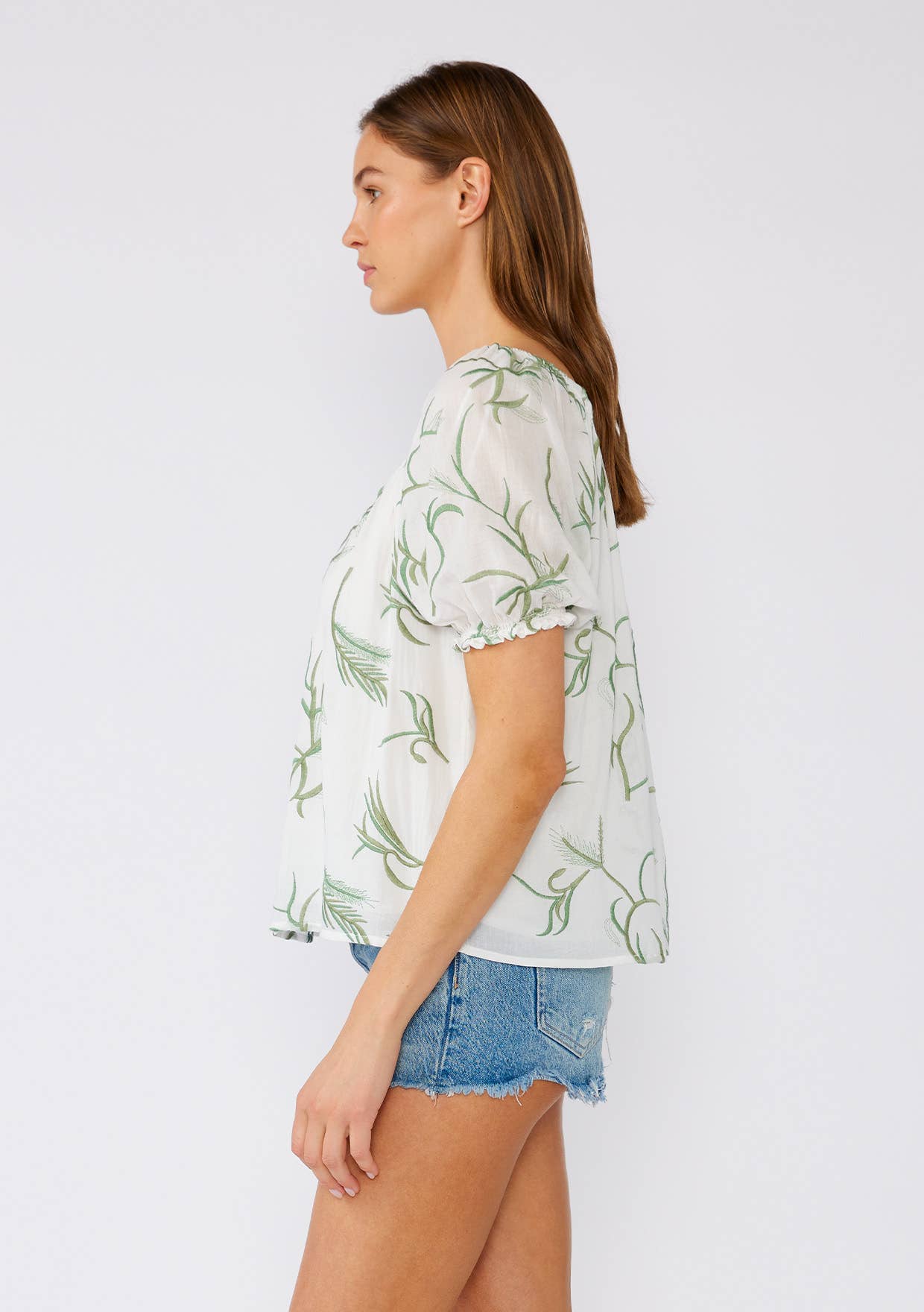 Scoop Neck Blouse