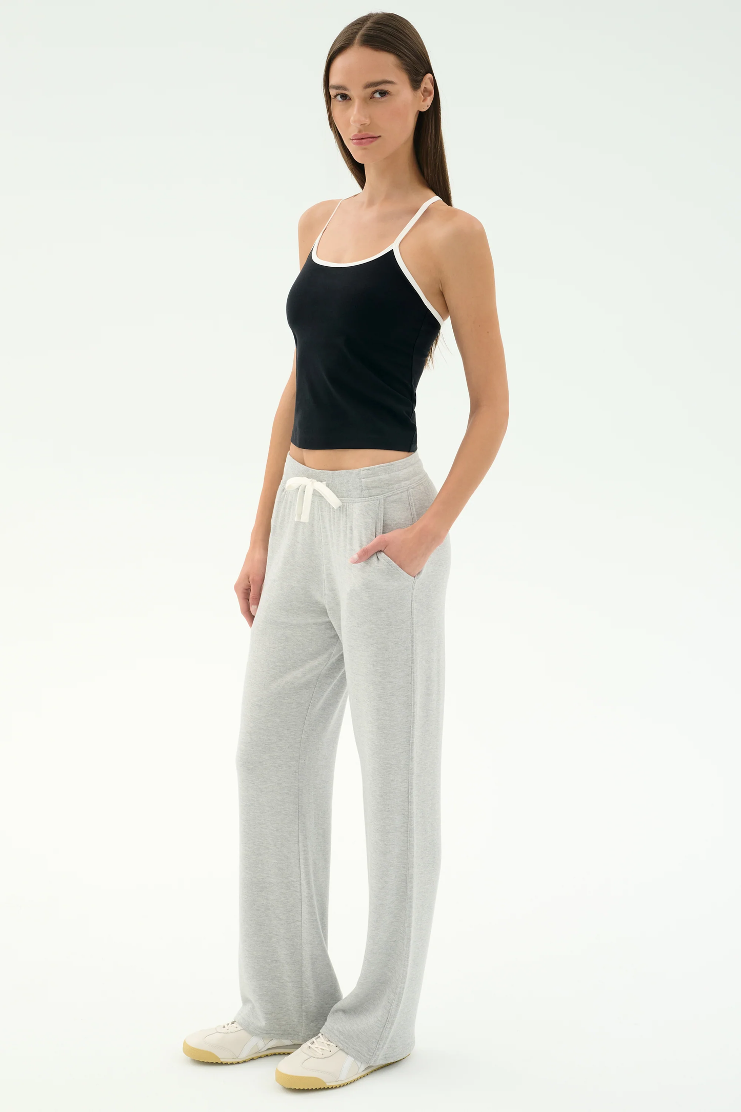 Raven Fleece Full Length Sweatpant