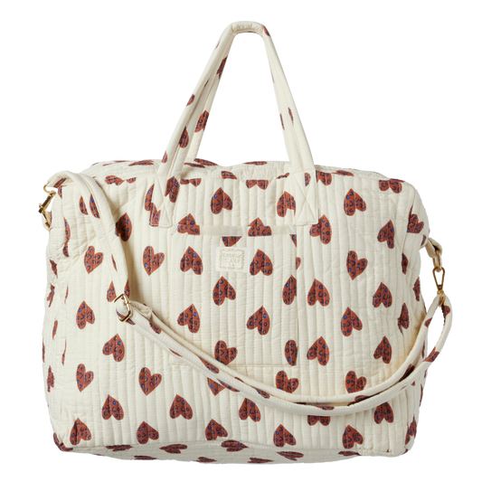CABAS BAG COEUR SAUVAGE ECRU