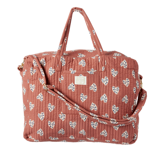 CABAS BAG COEUR SAUVAGE TERRACOTTA
