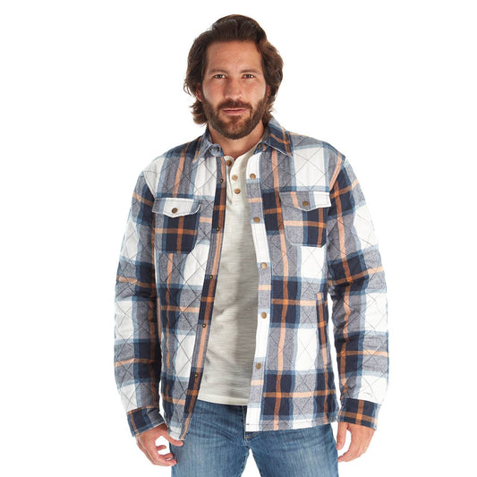 Noel Quilted Flannel  Jacket