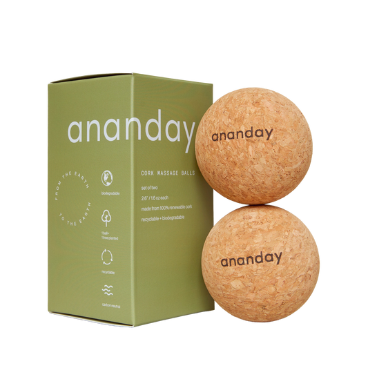Cork Massage Ball Set